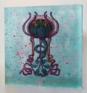 Medusa Blue by Sandra Rauch